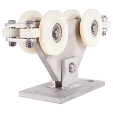 Acier Inoxydable Laufrollenbock Lrb 75/S - 4Q pour ATTAS Schiebetorsystem FST75
