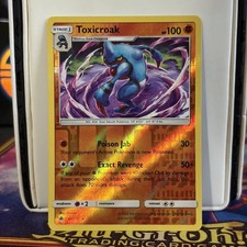 Toxicroak 64/131 Reverse Holo Forbidden Light Pokemon Card