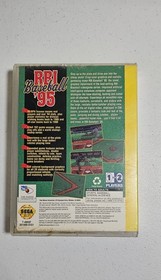 RBI BASEBALL '95 Sega Genesis 32X Video Game Cartridge w/ Manual Tested