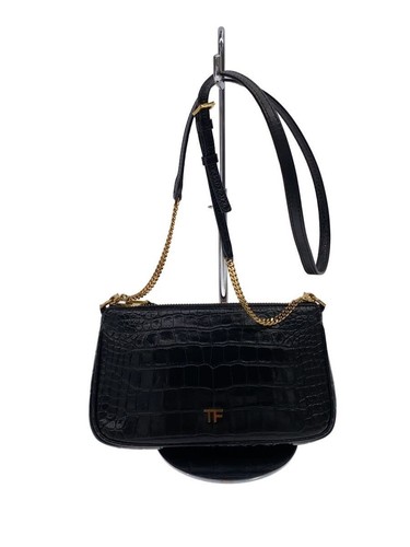 Tom Ford Shoulder Bag Blk Used
