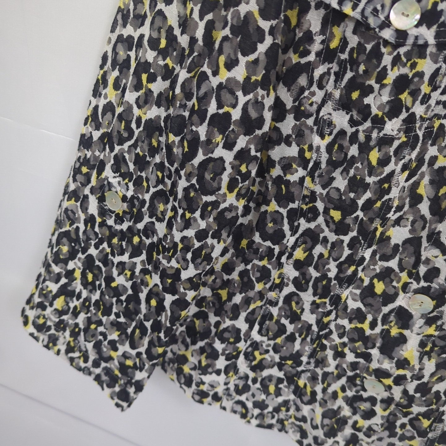 Ruby Rd Sheer Button Up Jacket Women's Size 16 Mu… - image 7