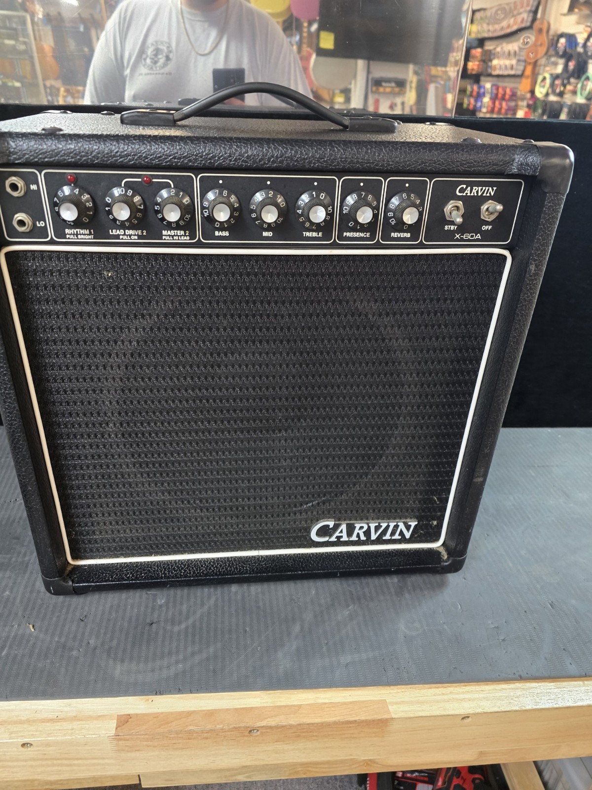 Carvin X-60 Tube Amplifier Fully Tested Working