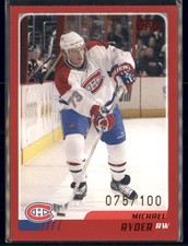 2003-04 Topps Traded Red /100 Michael Ryder #TT47