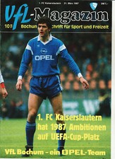 Bl 86/87 Vfl Bochum - 1. Fc Kaiserslautern