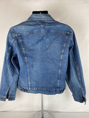 Levi's Trucker Jean Denim Jacket Made In USA S 42 A 70506 0214 | eBay