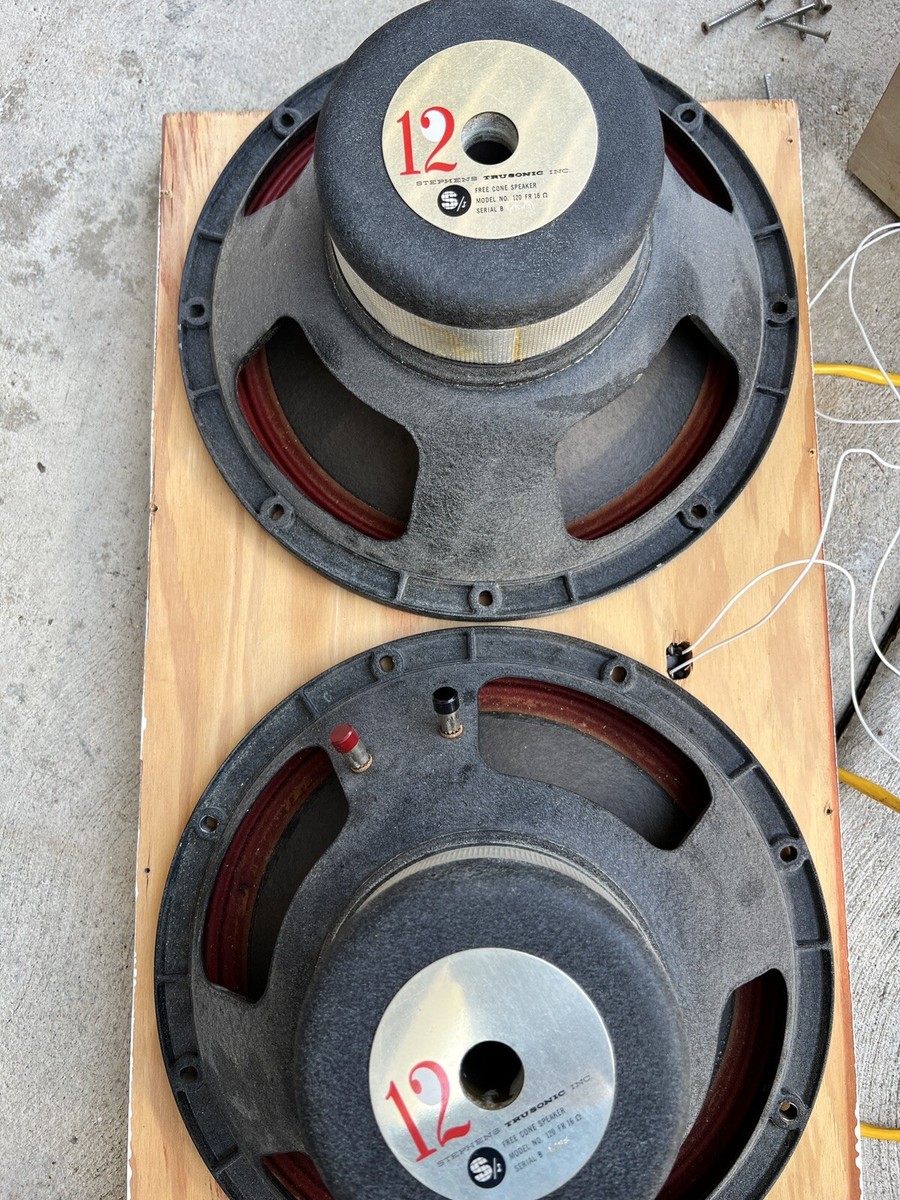 2) Stephens Tru-Sonic 120 FR / 120FR 12
