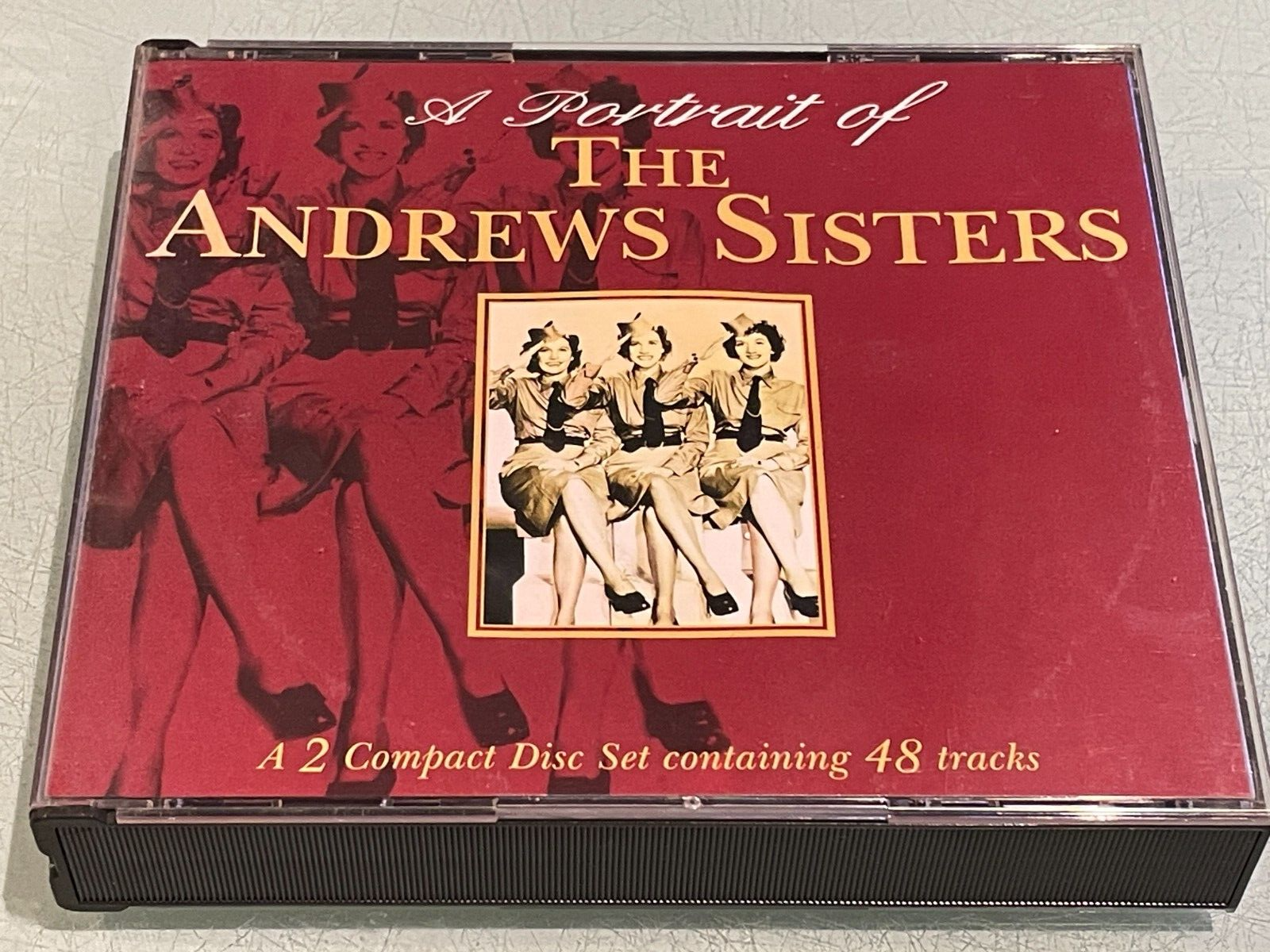 Portrait of The Andrews Sisters - 2 CD's Album - 1997 MCI - 48 Greatest Hits