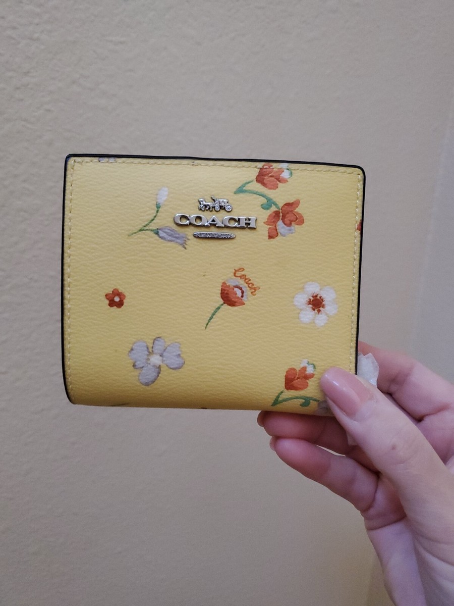 NWT Coach Snap Wallet With Mystical Floral Print C8703  display picture 1