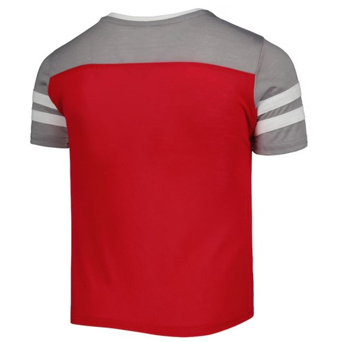 Girls Youth Colosseum Scarlet Ohio State Buckeyes Space Opera T-Shirt NWT XL - Picture 3 of 5