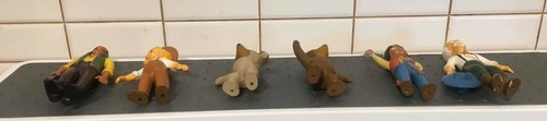 Rare MONARCH: THE BIG BEAR OF TALLAC, 6 PVC FIGURES MAIA & BORGES PORTUGAL, 80's - Picture 9 of 10