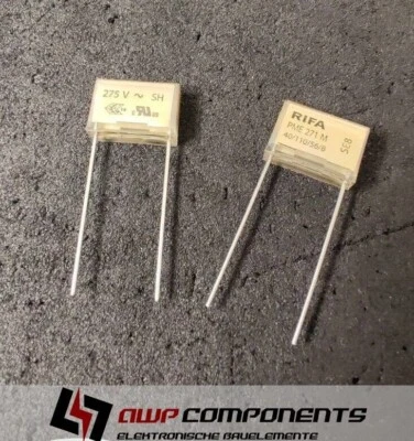(5 uds.) Condensador RIFA PME271 250V - 300V 4,7nF - 470nF diferentes tipos