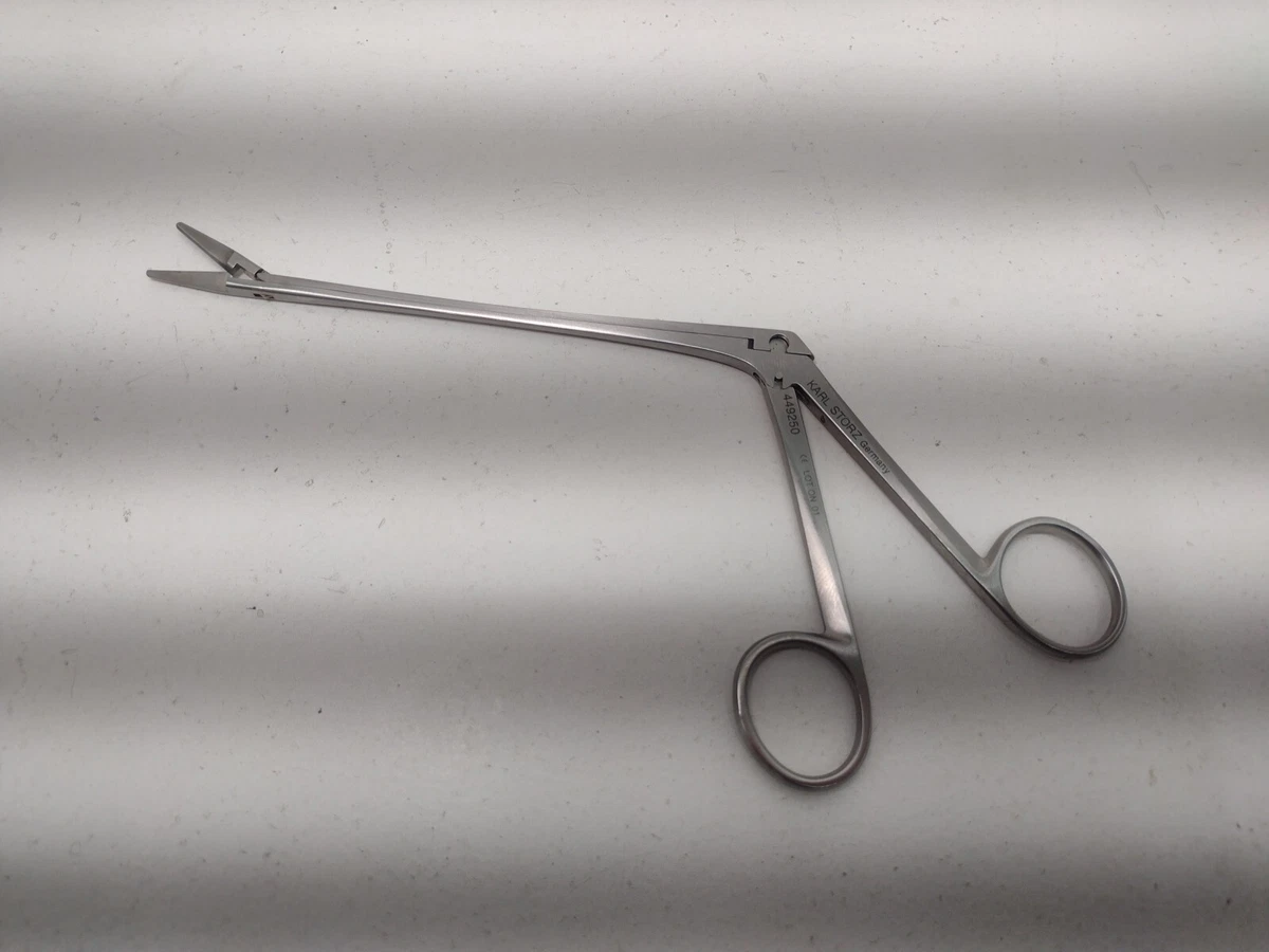 Karl Storz 449250 Nasal Scissors, ZURICH model, Cutting Length 18