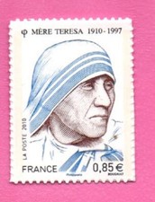 France NEUF**MNH - AUTOADHESIF n°468 - 2010 - MERE TERESA - COTE 6€.
