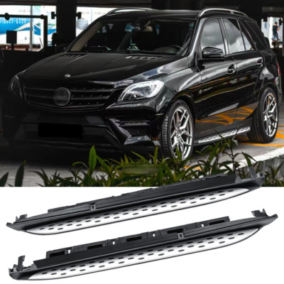 Trittbretter Seitenbrett passend für Mercedes GLE M Klasse W166 Aluminium