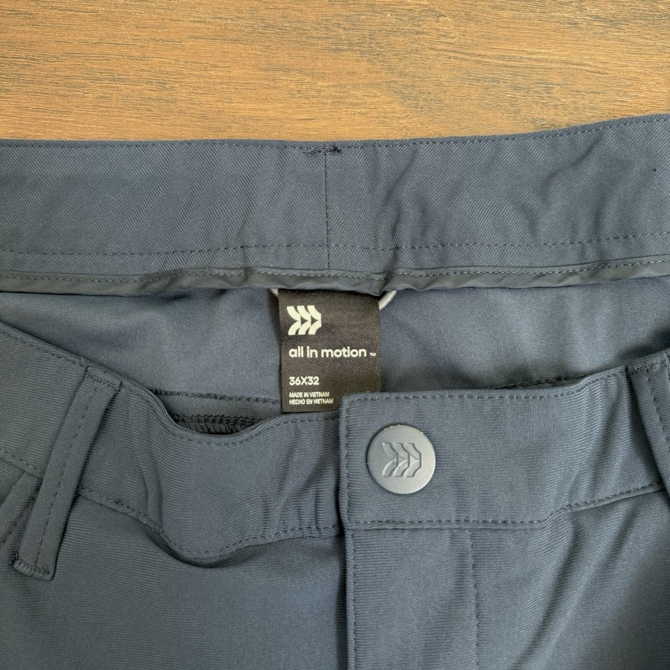 All in Motion Navy Men's Golf Pants Size 36x32 eBay