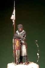 54mm Resin kit Knight of the Teutonic Order XIII Century Unassembled Unpainted