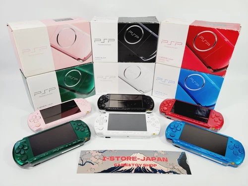 Sony PSP 3000 BOX Console Various Genuine battery Memory Stick
