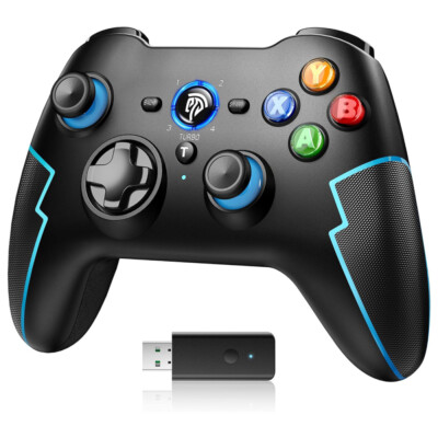 EasySMX Wireless PC Controller Game Controller mit PC/PS3/Switch/Handy/Tablet DE