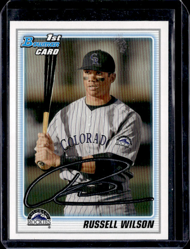 2010 Bowman Draft Picks & Prospects - Draft Picks Russell Wilson #BDPP47 (RC)