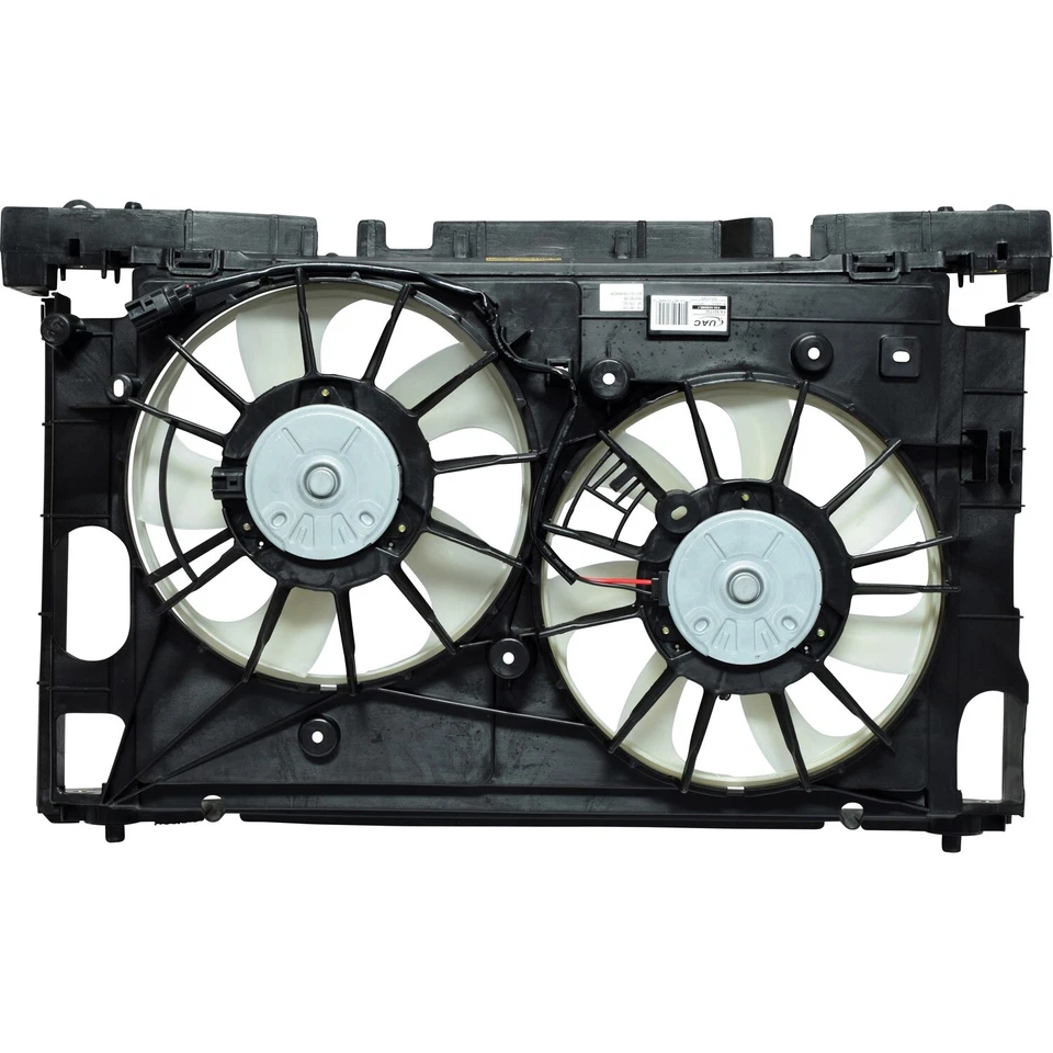 Conjunto de ventilador condensador y radiador doble UAC 2011 para Toyota Prius 2010-2015 Foto 2 de 2