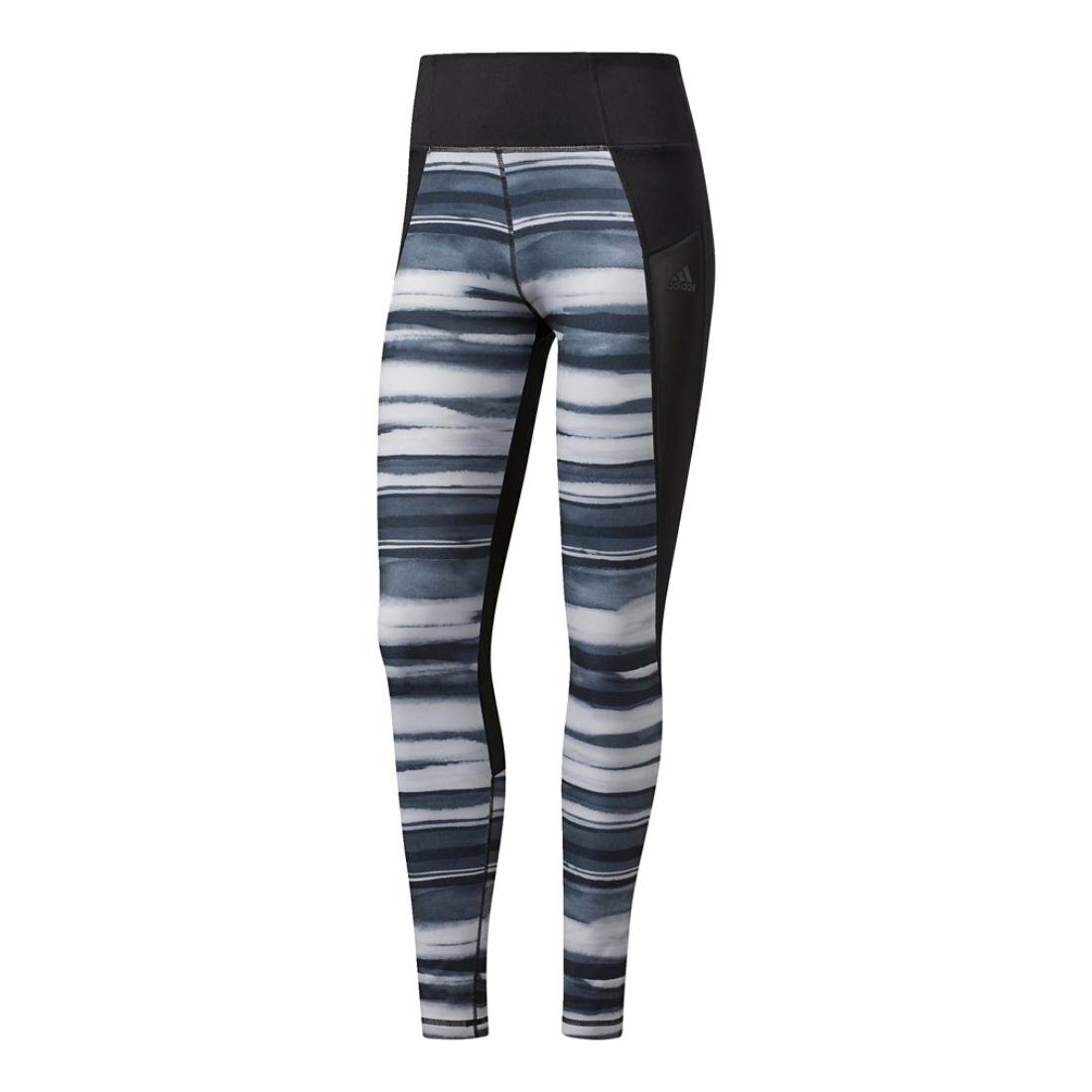 длинные колготки adidas Womens Training Performer с принтом на высокой посадке