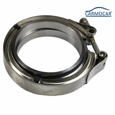 3" inch V-Band Clamp Stainless steel with 2 Flange Kit For Exhaust Downpipe