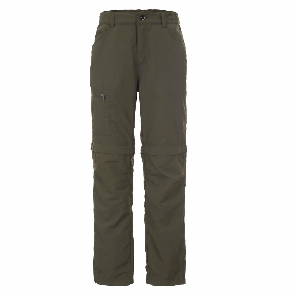 Pantalon détachable garçon Icepeak Kanpur Jr kaki vêtement rando outdoor