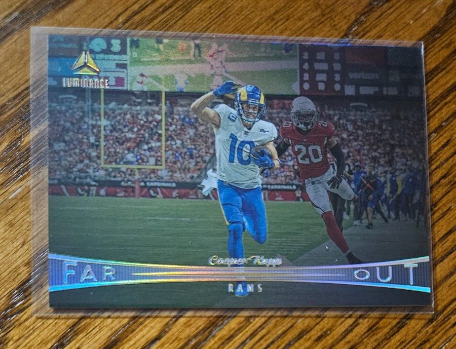 Cooper Kupp -2023 Panini Luminance Far Out Case Hit (SP) FO-10 -LA Rams