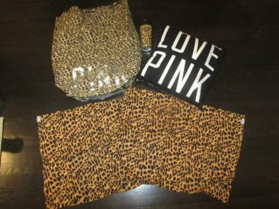 RARE PINK VS Cheetah pillow cases VS PINK Cheetah Pillow Case Set 2pc New Victoria main image 2