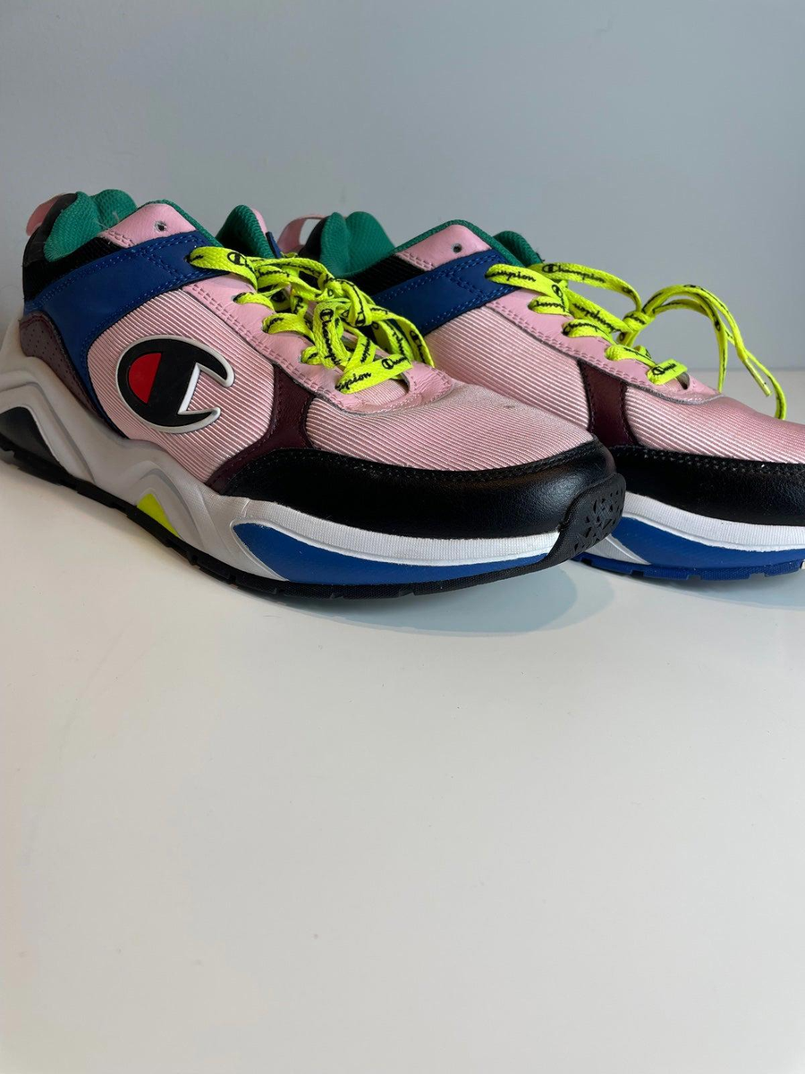 Champion Sneakers Men Size Multi-Color Pink/Blue/Green/Neon  Yellow/Burgundy
