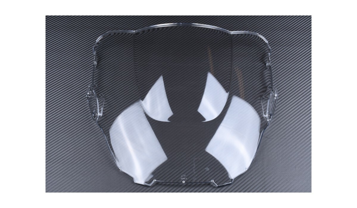 Bulle moto transparente avec adhésif noir pour Honda CBR 600 F PC31 1997 1998