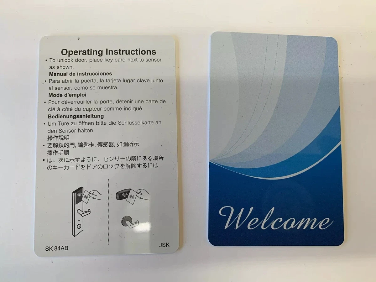 Rfid hotel 2024 key card system