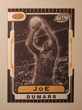 1996-97 Bowman's Best Retro Joe Dumars Card  Vintage Detroit Pistons #TB4