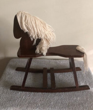 WOODEN ROCKING HORSE MINI