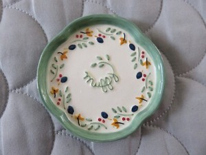 Muffy Vanderbear Ceramic Platter from Hot Chocolate Set