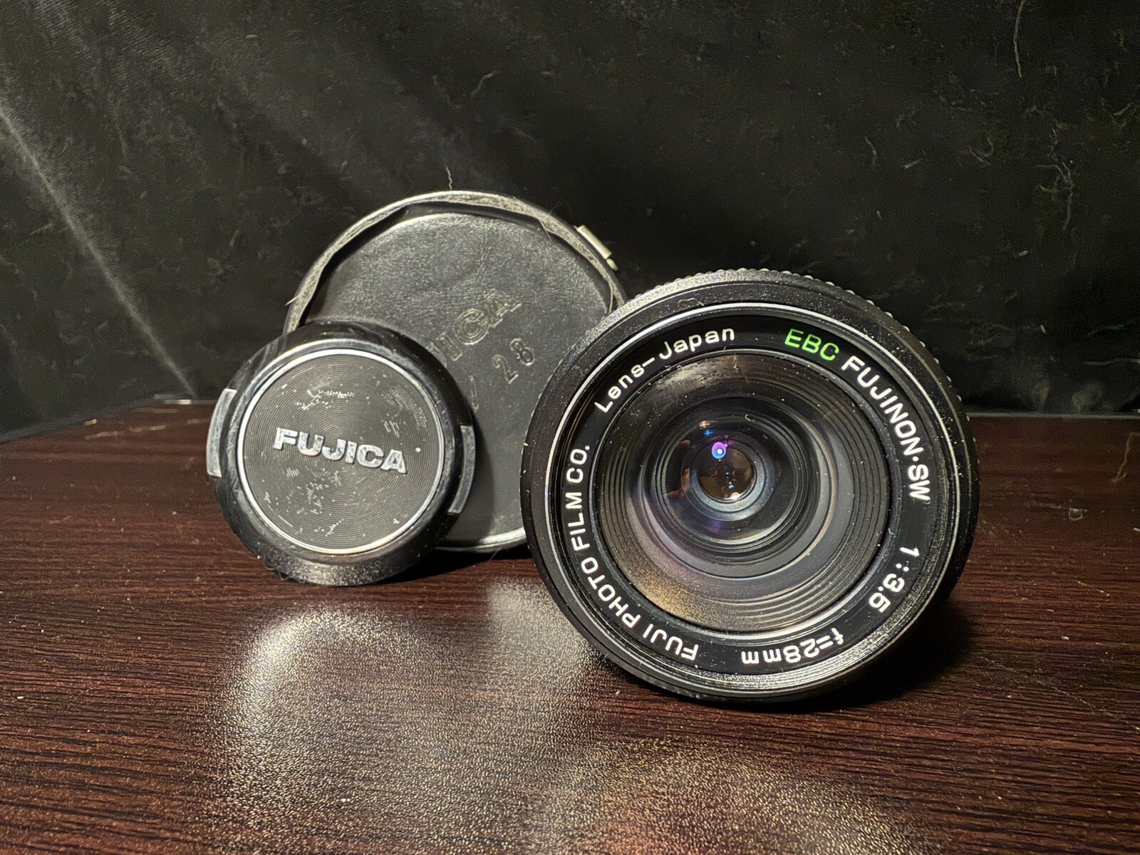 Fuji EBC Fujinon SW 28mm f/3.5 wide angle M42 Lens 9546