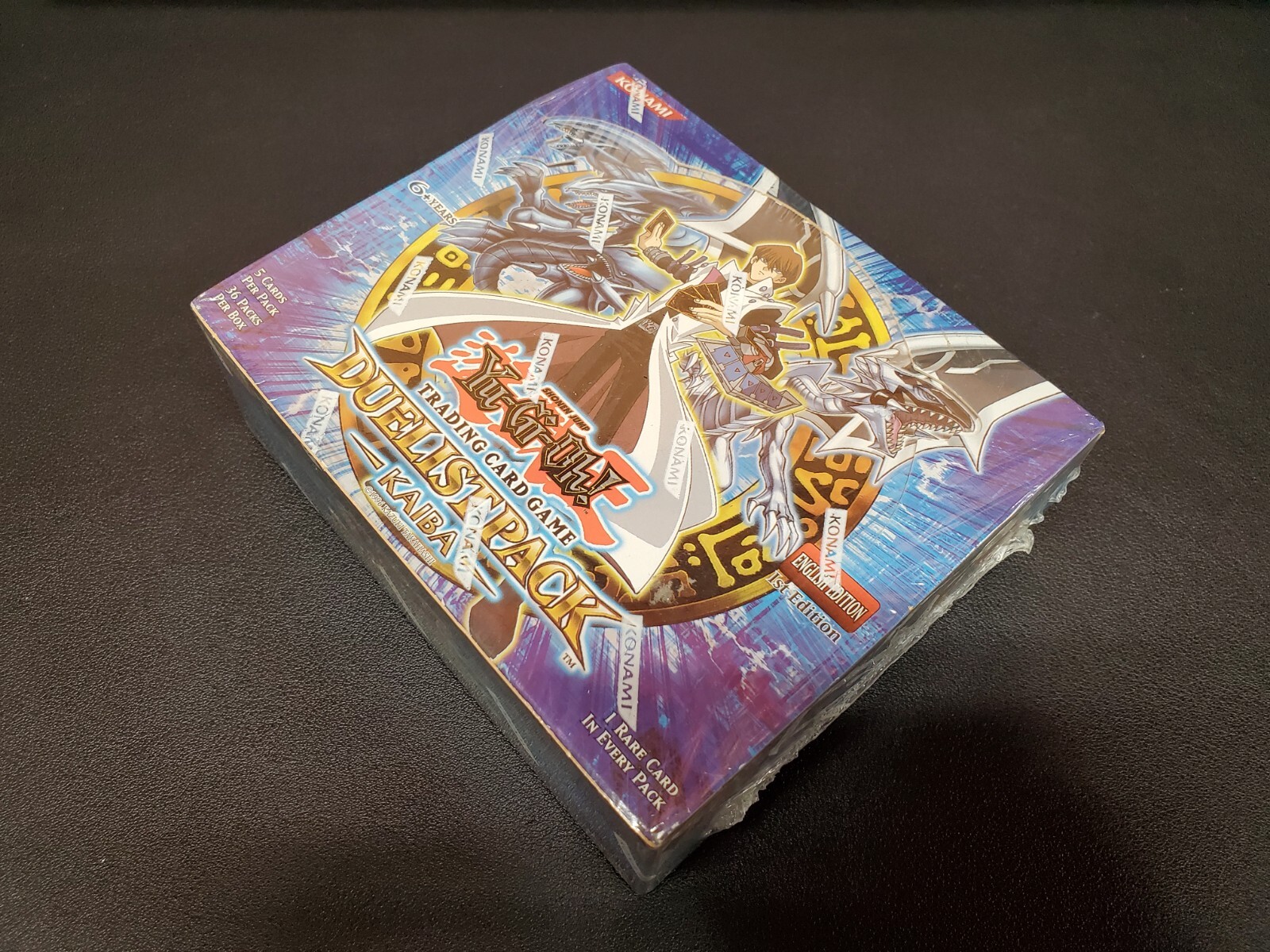 2010 YuGiOh Duelist Pack Kaiba 1st Edition Sealed Booster Box with 36 Packs  