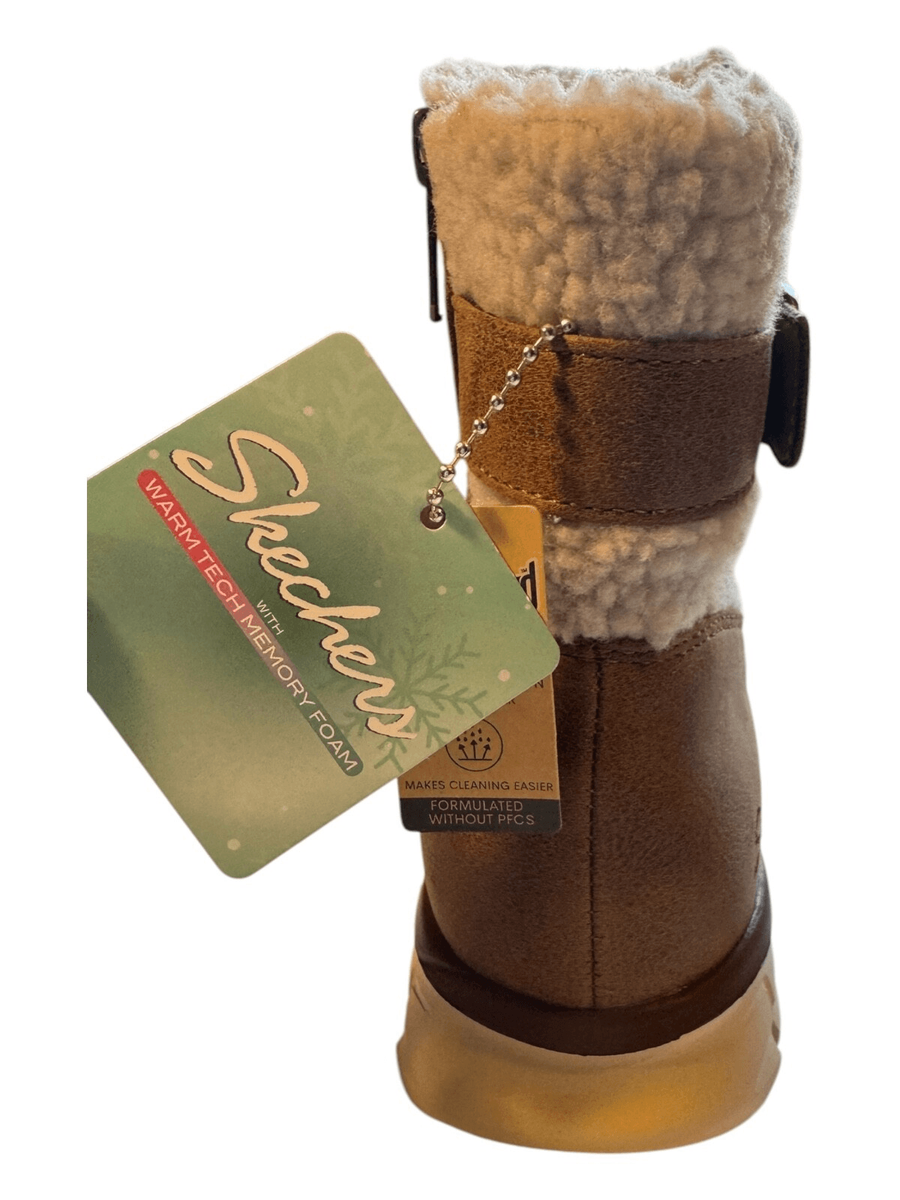 Skechers Synergy - Diva Lane Brown Boots - Women's Size 6 NEW WITH