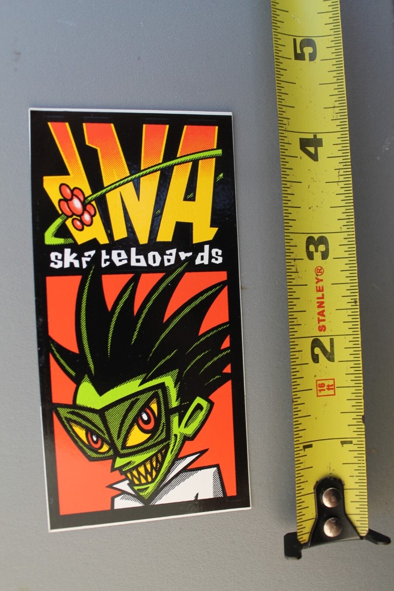 DNA Skateboards Cartoon Punk Graffiti 90's OG Z87B Vintage