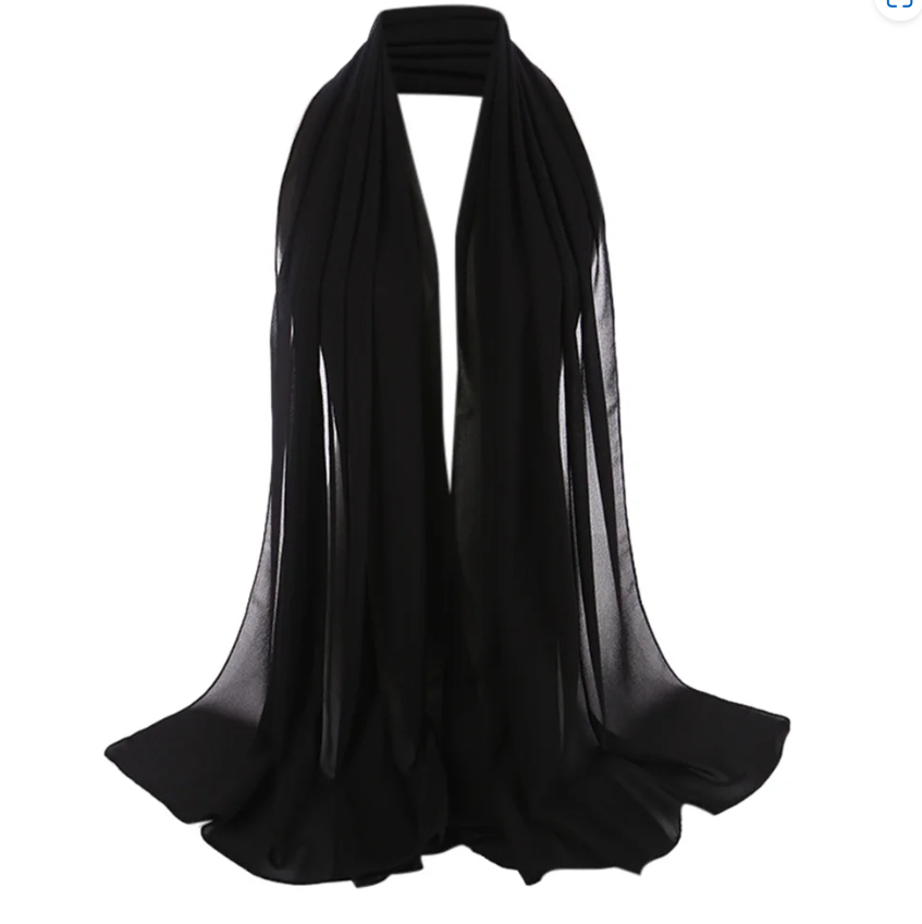 Elegant Muslim Women Folar Scarf Hijab for Modest Fashion-image