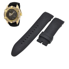 Bolt 27876 26mm Black Rubber Watch Strap For Invicta