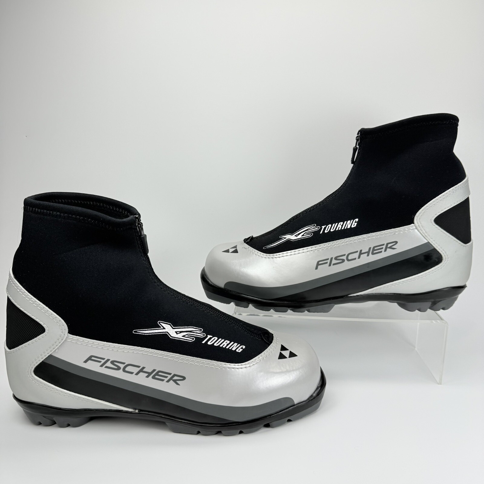 SALOMON Fischer XC Touring Scarponi da Sci di Fondo Attacco Tipo EU41 Uomo US 10.