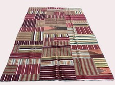 A FABULOUS OLD MACHINE MADE TRADITIONAL PACHWORK ORIENTAL RUG (300 x 200 cm)x