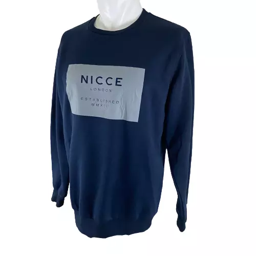 Nicce blue best sale sweatshirt