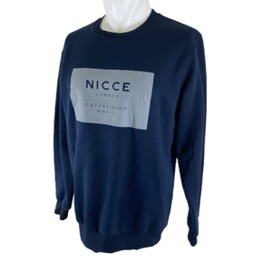 nicce navy sweatshirt