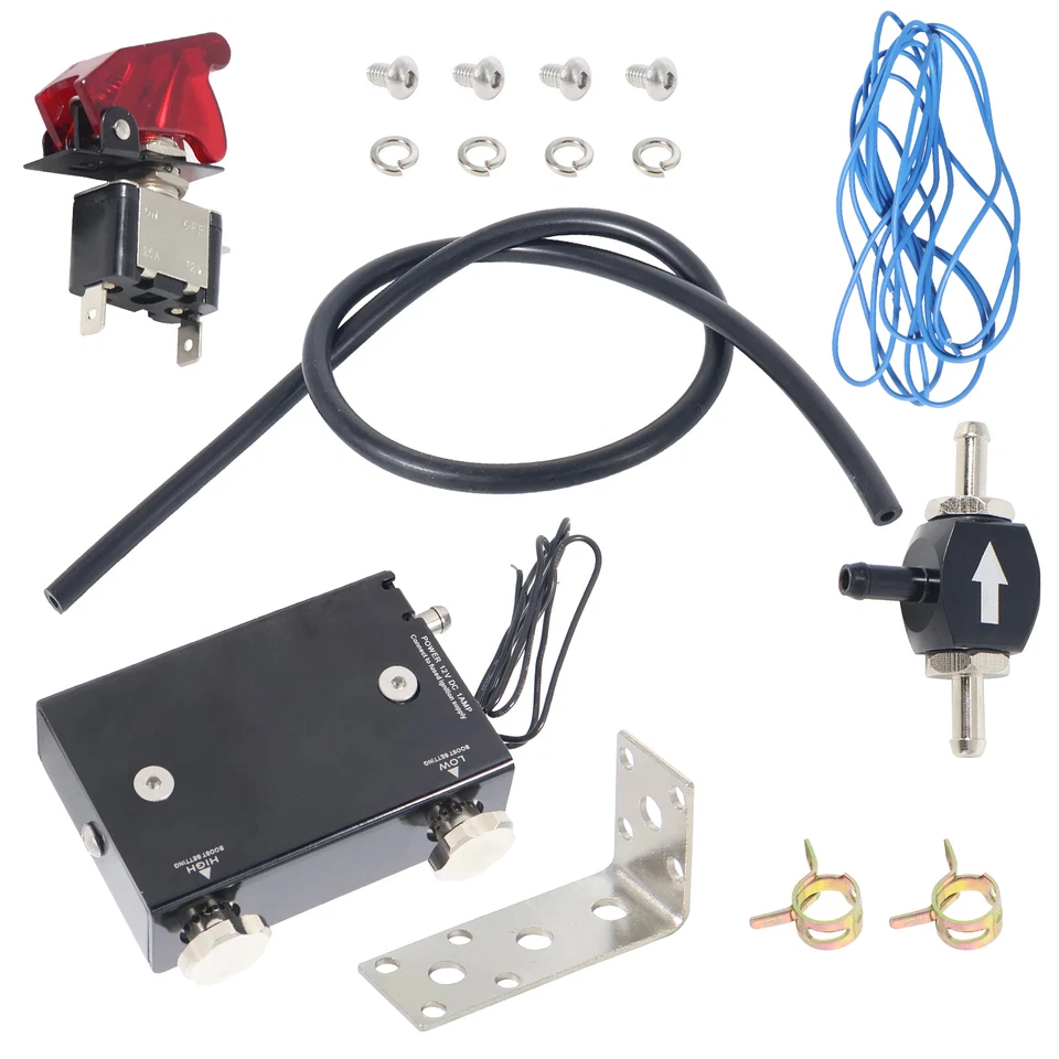 Dual Stage Electronic Turbo Boost Controller Kit Manual PSI Adjustment w/Switch - Изображение 2 из 4