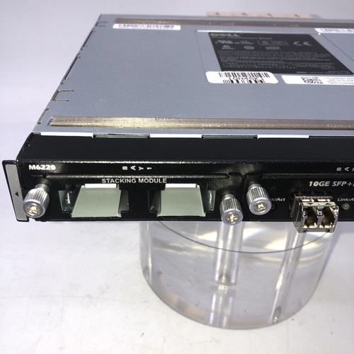 Genuine Dell PowerConnect M6220 w/ Stacking Module - Picture 3 of 5