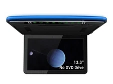 13.3" Car Roof Overhead Monitor Player Game HDMI/USB/SD/IR/FM Large HD Screen