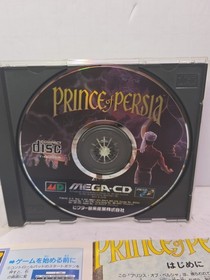 Mega CD - Prince of Persia Sega JAPAN GAME Read Ad Disk Looks Grea