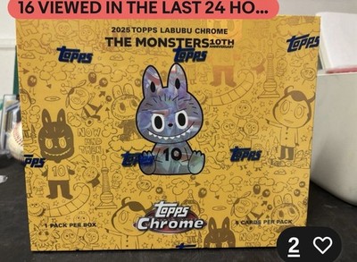 Labubu 10th Aniversary monster Cards Unopened sealed